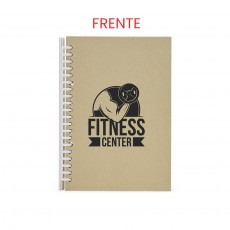 Caderno A5 Kraft com Personalização