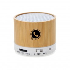 Caixa de Som Personalizada Multimídia Bambu