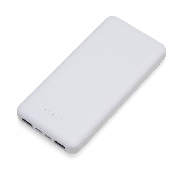 Power Bank Personalizado 10.000mAh com Carregamento via Indução ou via Cabo